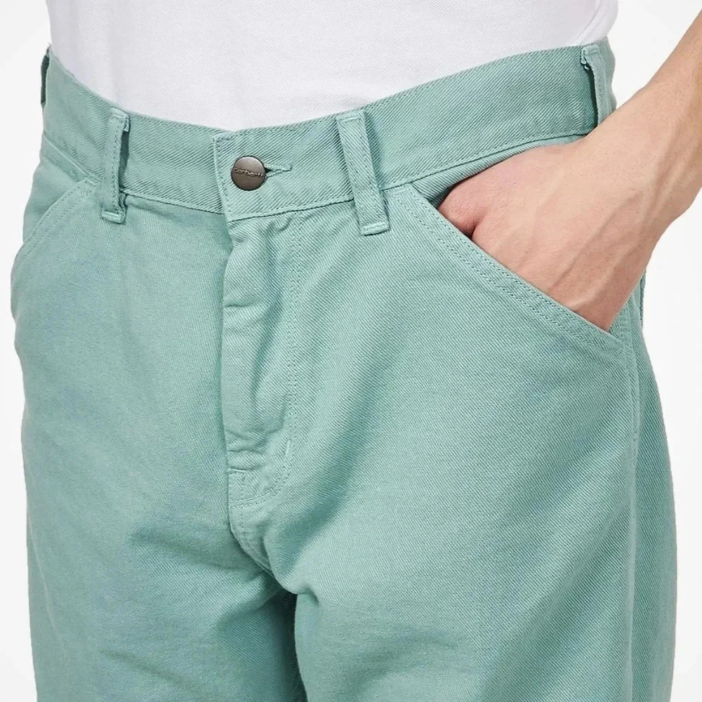 Carhartt WIP SS2020 Jacob Pant "Dodge" Color Denim, 10 oz Mens Size 33 - Picture 4 of 10